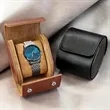 Leather Watch Case | https://www.bestnamebadges.com