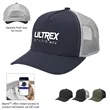AWARE™ Recycled Cotton Cap Mesh Back Cap | https://www.bestnamebadges.com