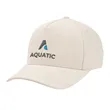 AWARE™ Recycled Cotton Cap with Leatherette Backstrap | https://www.bestnamebadges.com