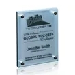 Kingston Plaque - Metallic Silver | https://www.bestnamebadges.com