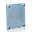 Kingston Plaque - Metallic Silver | https://www.bestnamebadges.com