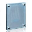 Kingston Plaque - Metallic Silver | https://www.bestnamebadges.com