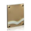 Kingston Plaque - Metallic Gold | https://www.bestnamebadges.com