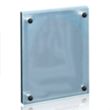 Kingston Plaque - Metallic Silver | https://www.bestnamebadges.com