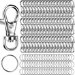 Metal Swivel Snap Hooks and Key Rings | https://www.bestnamebadges.com