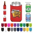 Economy Foam Full Color Can Cooler | https://www.bestnamebadges.com