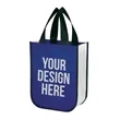 Reusable Laminated Non-Woven Shopper Tote Bag | https://www.bestnamebadges.com