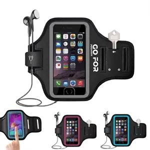 Running Armband with Earphone Bag Cell Phone
