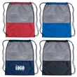Mesh Drawstring Sports Pack | https://www.bestnamebadges.com