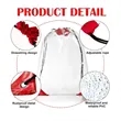 Clear PVC Drawstring Backpack | https://www.bestnamebadges.com