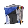 Tri-Color Mesh Pocket Cinch Pack | https://www.bestnamebadges.com