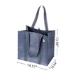 Reusable Grocery Bags With Hard Bottom Heavy Duty Foldable | https://www.bestnamebadges.com