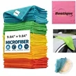12"x12" Premium Microfiber Towels For Car Home Kitchen | https://www.bestnamebadges.com