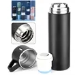 Stainless Steel Vacuum Flask Set with 3 Cups for Coffee | https://www.bestnamebadges.com