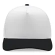 5 Panel performance/perforated mesh trucker cap | https://www.bestnamebadges.com