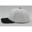 5 Panel performance/perforated mesh trucker cap | https://www.bestnamebadges.com