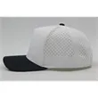 5 Panel performance/perforated mesh trucker cap | https://www.bestnamebadges.com