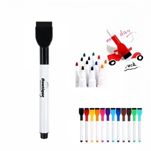 Custom Whiteboard Pen Erasable Colored Markers | https://www.bestnamebadges.com