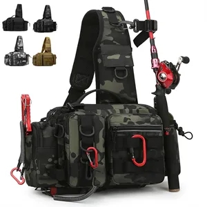 Fishing Hunting Tackle Bag Fanny Pack Waterproof Waist