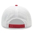 5 Panel performance/perforated mesh trucker cap | https://www.bestnamebadges.com