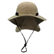 Performance Safari Hat/hidden pocket | https://www.bestnamebadges.com