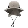 Performance Safari Hat/hidden pocket | https://www.bestnamebadges.com