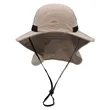 Performance Safari Hat/hidden pocket | https://www.bestnamebadges.com
