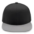 Baseball Team Cap 6 Panel Flat Bill Snapback | https://www.bestnamebadges.com