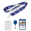 Polyester 3/4 inch Lanyard | https://www.bestnamebadges.com