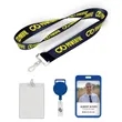 Polyester 5/8 inch Lanyard | https://www.bestnamebadges.com
