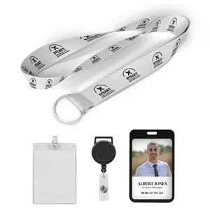 Lanyards Polyester Style-A | https://www.bestnamebadges.com