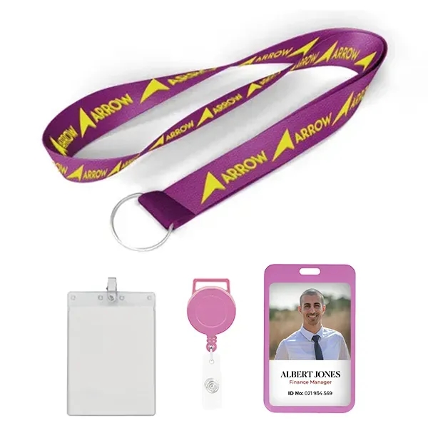 Custom Polyester Lanyards-B