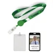 Polyester/Badge Reel Lanyard Combo-B | https://www.bestnamebadges.com
