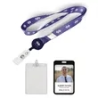 Polyester/Badge Reel/Metal Clip Lanyard Combo | https://www.bestnamebadges.com