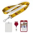 3/4" Price Saver Lanyard with J-Hook | https://www.bestnamebadges.com