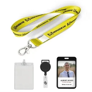 Price Saver Lanyard with Lobster Claw | https://www.bestnamebadges.com