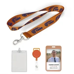 Lanyards Polyester Style | https://www.bestnamebadges.com