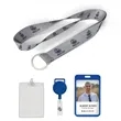 5/8" Lanyards Custom Polyester-A | https://www.bestnamebadges.com