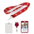 5/8" Lanyards Custom Polyester-B | https://www.bestnamebadges.com