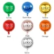 Custom Logo Colorful Balloons | https://www.bestnamebadges.com