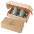12 oz Pacific Ceramic Mugs Gift Set | https://www.bestnamebadges.com