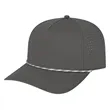 Summit Perforated Cap with Rope | https://www.bestnamebadges.com
