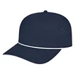 Summit Perforated Cap with Rope | https://www.bestnamebadges.com