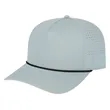 Summit Perforated Cap with Rope | https://www.bestnamebadges.com