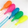 Custom Palm Highlighters 5-In-1 Fluorescent Pens | https://www.bestnamebadges.com