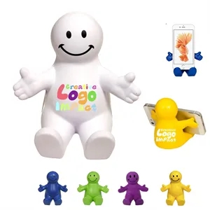Smile Man Phone Stand And Stress Ball