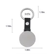 Metal Keychain Birthday Tag Holiday Advertising Gift | https://www.bestnamebadges.com