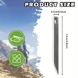 Titanium Crowbar EDC Keychain High Quality | https://www.bestnamebadges.com
