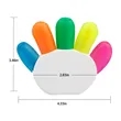 Finger Highlighter Creative Five Color Palm Shape Set | https://www.bestnamebadges.com
