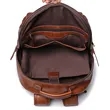 Vintage Travel Backpack Top Layer Cowhide Leather | https://www.bestnamebadges.com